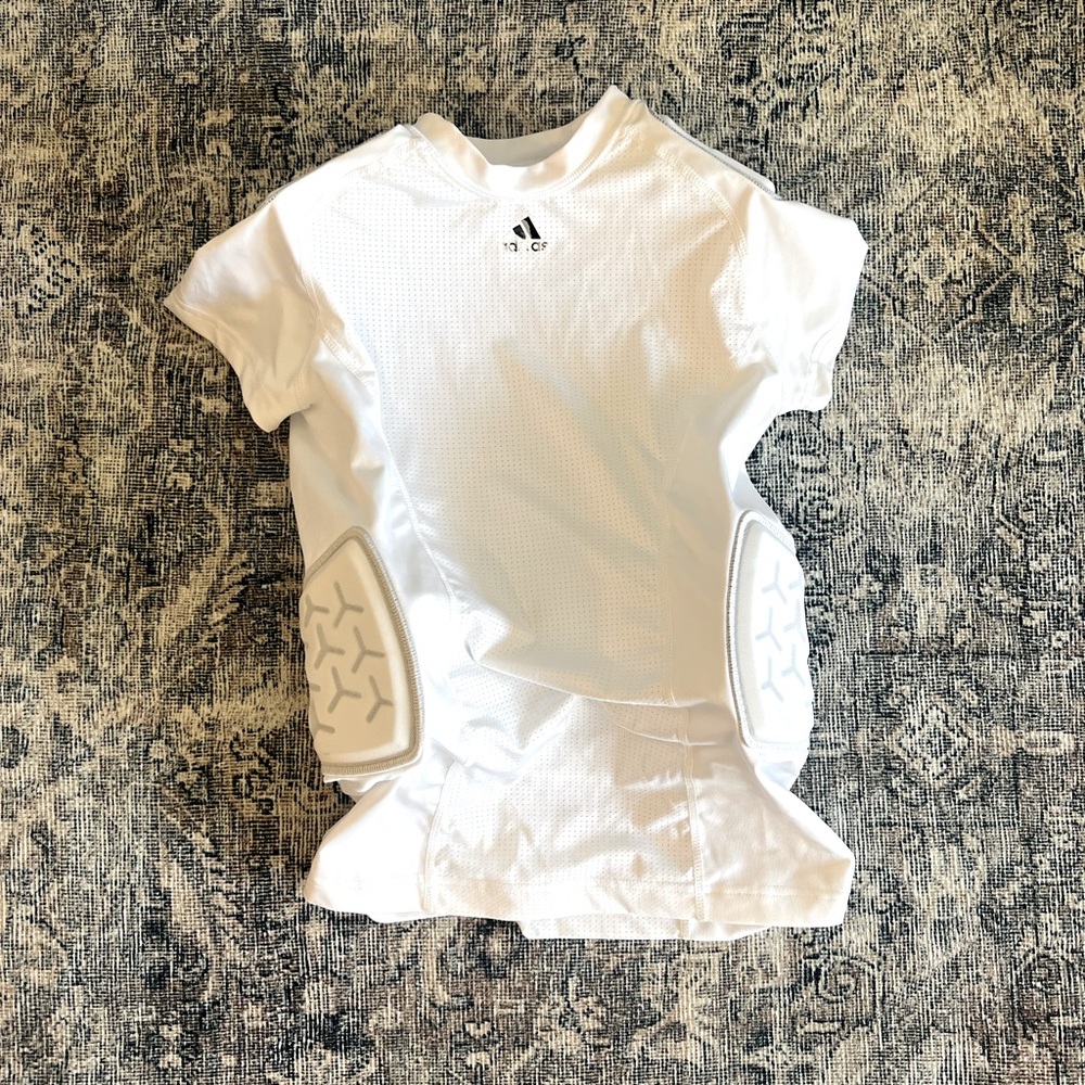 Adidas Youth Force Integrated Padded Football Shirt - Picture 3 of 6